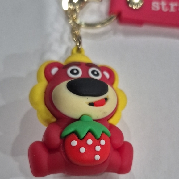 Toy Story Strawberry Lotso, Keychain - Picture 2 of 5
